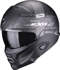 Scorpion EXO-Combat II Xenon,  modular helmet,  color: Matt Black/Grey/White,  size: XL