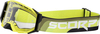 Scorpion MX S24,  goggles,  color: Black/Neon-Yellow Clear,  size: -50