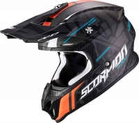 Scorpion VX-16 Air Replica Rok II,  cross helmet