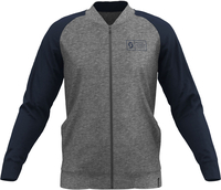 Scott 10 Casual Bomber S22,  textile jacket,  color: Grey/Dark Blue,  size: S