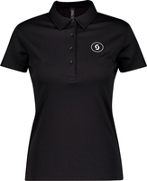 Scott 10 Casual S22,  polo shirt women,  color: Black,  size: M