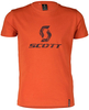 Scott 10,  t-shirt kids,  color: Orange/Black,  size: S (128)