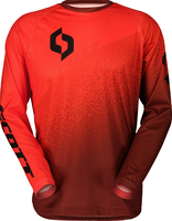 Scott 350 Dirt 1018 S23,  jersey youth,  color: Red/Black,  size: M