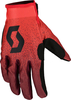 Scott 350 Dirt Evo 1018 S23,  gloves,  color: Red/Black,  size: XXL