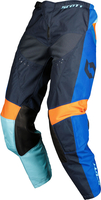 Scott 350 Race Evo 1454 S23,  textile pants,  color: Dark Blue/Blue/Orange,  size: 30