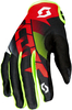 Scott 350 S18 Dirt,  gloves kids,  color: Red/Yellow,  size: M