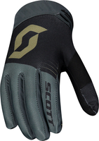 Scott 450 Podium S21,  gloves,  color: Black/Grey/Gold,  size: M