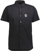 Scott Button,  shirt shortsleeve,  color: Black/White,  size: M