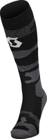 Scott Camo,  socks unisex,  color: Black/Dark Grey,  size: M