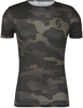 Scott Carbon Camo,  functional shirt shortsleeve,  color: Black/Dark Grey,  size: XXL