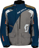 Scott Dualraid Dryo,  textile jacket waterproof,  color: Dark Blue/Grey/Brown,  size: 4XL