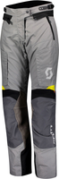 Scott Dualraid Dryo,  textile pants waterproof women,  color: Grey/Yellow,  size: 36