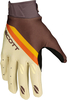 Scott Evo Dirt S24,  gloves,  color: Beige/Dark Brown/Orange/Yellow,  size: M