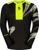 Scott Evo Dirt S25,  jersey,  color: Black/Yellow/White,  size: L