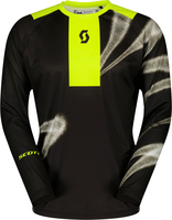 Scott Evo Dirt S25,  jersey,  color: Black/Yellow/White,  size: XL