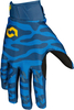 Scott Evo Fury Camo S24,  gloves,  color: Blue/Yellow,  size: M