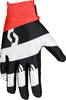 Scott Evo Race S24,  glove,  color: White/Black/Red,  size: L
