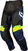 Scott Evo Race S25,  textile pants,  color: Black/Blue/Neon-Yellow/White,  size: 28