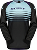 Scott Evo Swap S24,  jersey,  color: Black/Light Blue,  size: L