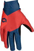 Scott Evo Track S24,  gloves,  color: Dark Blue/Neon-Red,  size: L