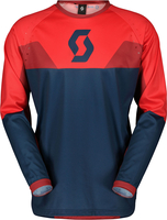 Scott Evo Track S24,  jersey,  color: Dark Blue/Neon-Red,  size: M
