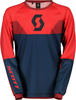 Scott Evo Track S24,  jersey kids,  color: Dark Blue/Neon-Red,  size: L