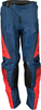 Scott Evo Track S24,  textile pants kids,  color: Dark Blue/Neon-Red,  size: 18