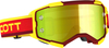 Scott Fury 1648289 Heritage S22,  goggles mirrored,  color: Red/Yellow Yellow-Mirrored,  size: One Size