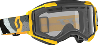 Scott Fury Enduro 7429043,  goggles mirrored,  color: Grey/Yellow,  size: One Size