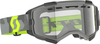 Scott Fury Enduro 7697043,  goggles,  color: Light Grey/Neon-Yellow Clear,  size: One Size