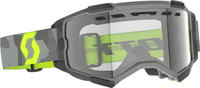 Scott Fury Enduro 7697043,  goggles,  color: Light Grey/Neon-Yellow Clear,  size: One Size