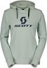 Scott Icon,  hoodie women,  color: Light Green/Dark Blue,  size: L