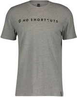 Scott No Shortcuts,  t-shirt,  color: Light Grey/Black,  size: XL
