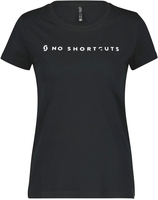Scott No Shortcuts,  t-shirt women,  color: Black/White,  size: XL