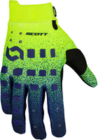 Scott Podium Pro S25,  gloves,  color: Neon-Green/Purple/Black,  size: XL