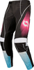 Scott Podium Pro S25,  textile pants,  color: Black/White/Blue/Pink,  size: 30
