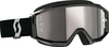 Scott Primal 1007269,  goggles mirrored,  color: Black/White Silver-Mirrored,  size: One Size