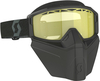 Scott Primal Safari,  facemask goggles,  color: Black Yellow-Tinted,  size: One Size