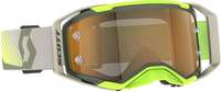 Scott Prospect 2.0 AMP Chrome,  goggles,  color: Dark Green/Neon-Green Gold-Tinted,  size: One Size