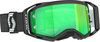 Scott Prospect 2.0,  goggles mirrored,  color: Black/White Green-Mirrored,  size: One Size