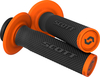 Scott SX II Lock On + Cam Set,  handlebar grips,  color: Black/Orange,  size: One Size