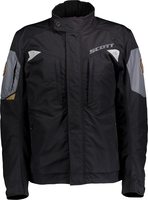 Scott Terrain Dryo,  textile jacket waterproof,  color: Black/Grey,  size: 3XL