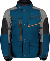 Scott Voyager Dryo,  textile jacket waterproof,  color: Dark Blue/Grey,  size: XXL