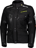 Scott Voyager Dryo,  textile jacket waterproof women,  color: Black,  size: 48