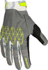 Scott X-Plore D3O,  gloves,  color: Light Grey/Yellow/Black,  size: XL