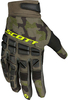 Scott X-Plore Pro Camo,  gloves,  color: Green/Black/Yellow,  size: XXL