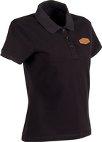 Segura 2023,  polo shirt women,  color: Black,  size: T6