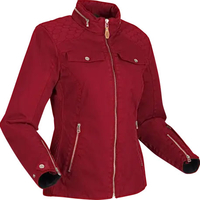 Segura Bahia,  textile jacket waterproof women,  color: Dark Red,  size: T4