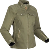 Segura Bahia,  textile jacket waterproof women,  color: Olive,  size: T3