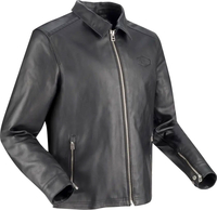 Segura Bogart,  leather jacket,  color: Black,  size: 4XL